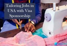 Tailoring Jobs in USA with Visa Sponsorship Tailoring Jobs in USA with Visa Sponsorship