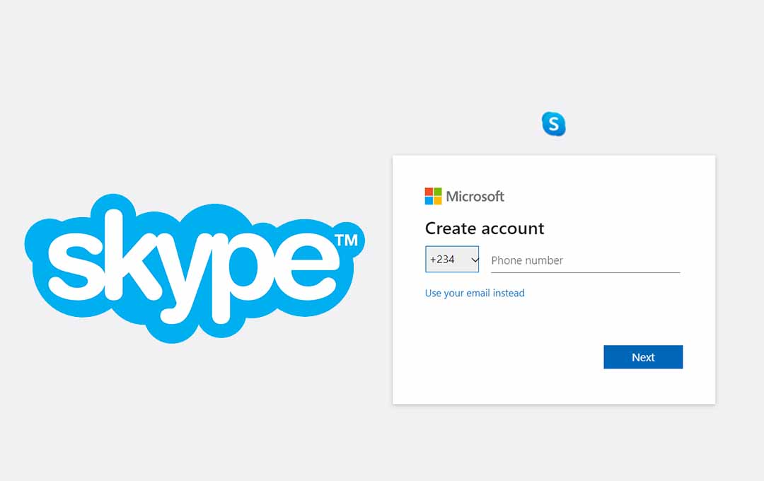 Skype Create Account 