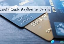 Credit Cards Application Details Credit Cards Application Details