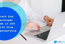 Front End Developer Job in USA with Visa Sponsorship – APPLY NOW Front End Developer Job in USA with Visa Sponsorship
