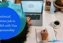 Technical Writer Job in USA with Visa Sponsorship – Apply Now Technical Writer Job in USA with Visa Sponsorship