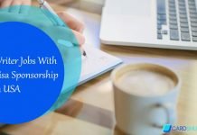 Writer Jobs With Visa Sponsorship in USA – APPLY NOW Writer Jobs With Visa Sponsorship in USA