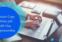 Junior Copy Writer Job with Visa Sponsorship in USA – Apply Now Junior Copy Writer Job with Visa Sponsorship