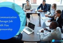 Communication Manager Job with Visa Sponsorship in USA – Apply Now Communication Manager Job with Visa Sponsorship