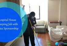 Hospital House Keeping Job Openings in USA: $2,151 Monthly Average Salary Hospital House Keeping Job with Visa Sponsorship