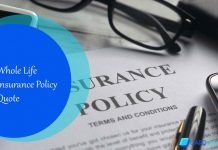 Whole Life Insurance Policy Quote Whole Life Insurance Policy Quote